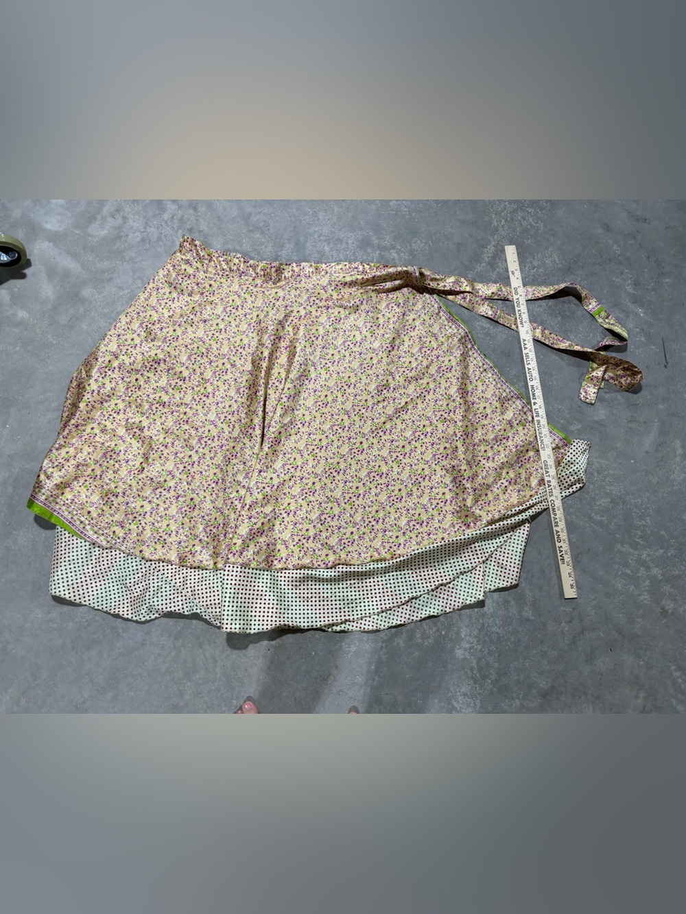 Reversible Wrap Skirt